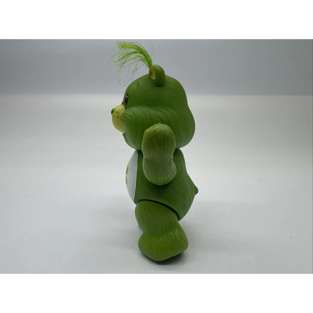 1983 Vintage Figure Posable Care Bear Figure Good Luck Bear